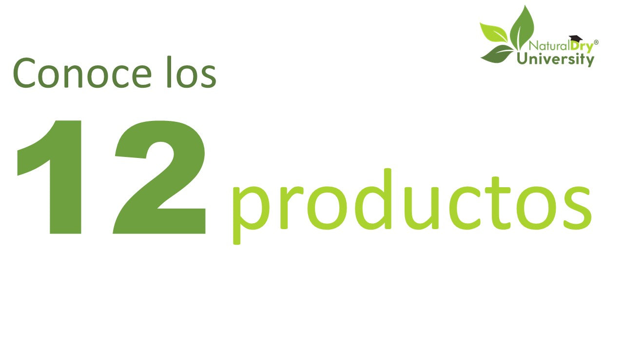 Conoce los 12 productos NaturalDry