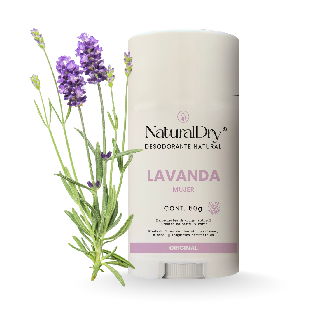 Desodorante natural en barra - mujer - lavanda