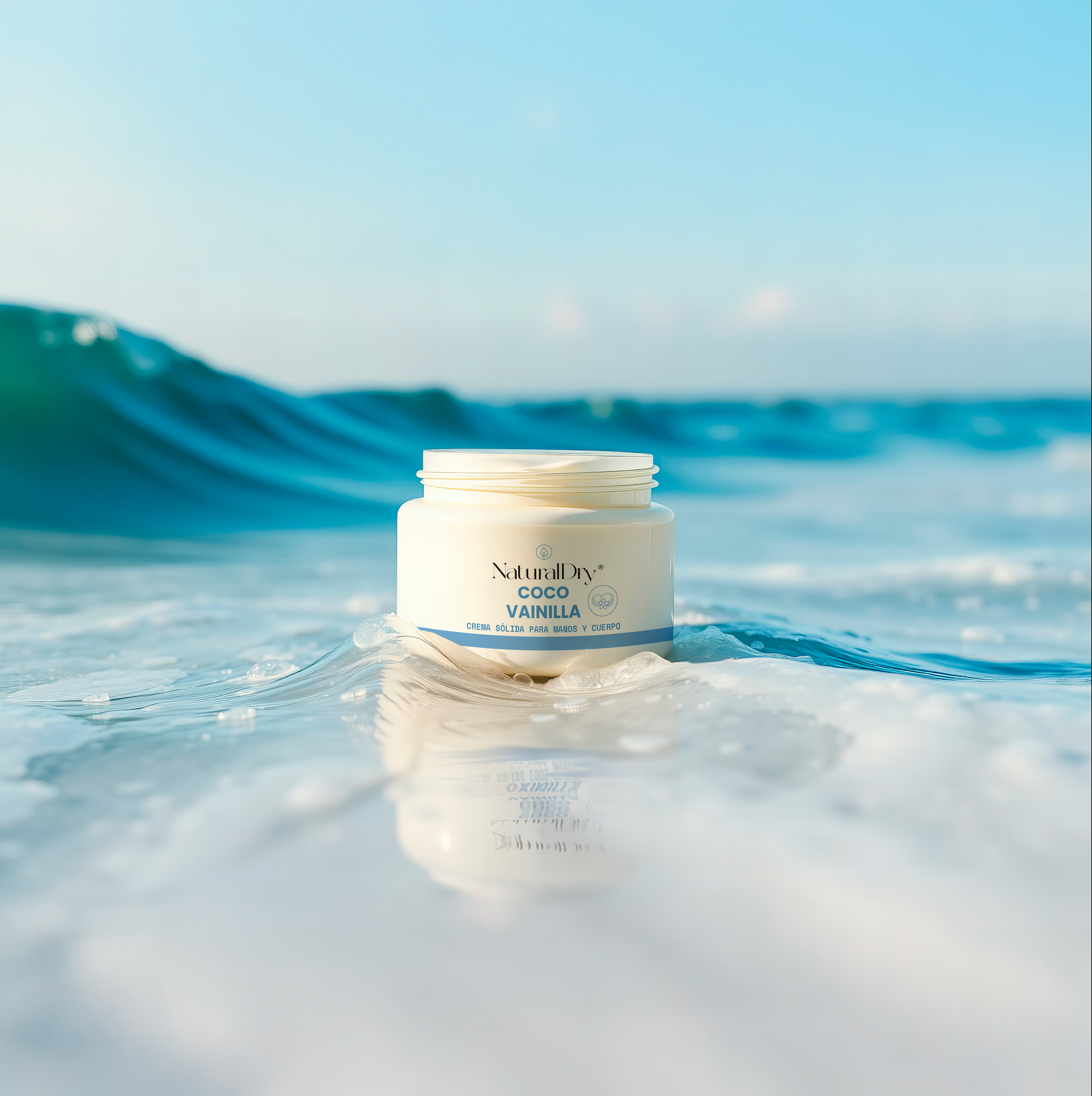 Crema natural para manos Coco-Vainilla