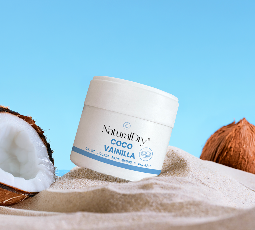 Crema natural para manos Coco-Vainilla