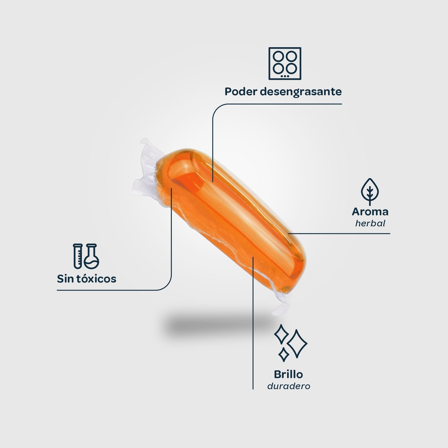 FLOPP ECO Cocina – Botella + 1 Cápsula