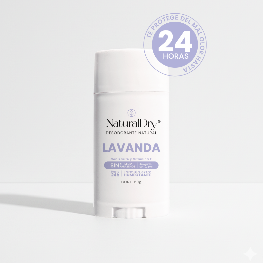 Desodorante natural en barra - mujer - lavanda