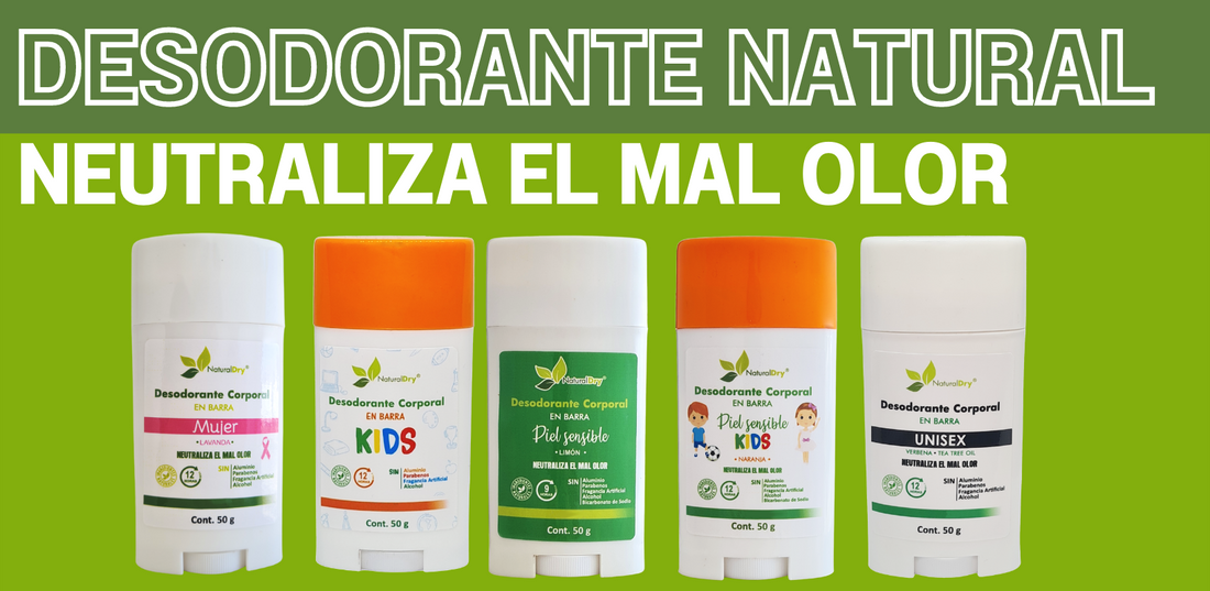 Desodorante niños y niñas natural – NaturalDry®