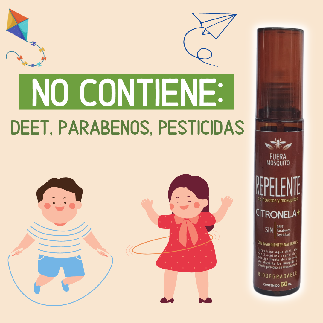 Repelente de insectos para toda la familia 60 ml