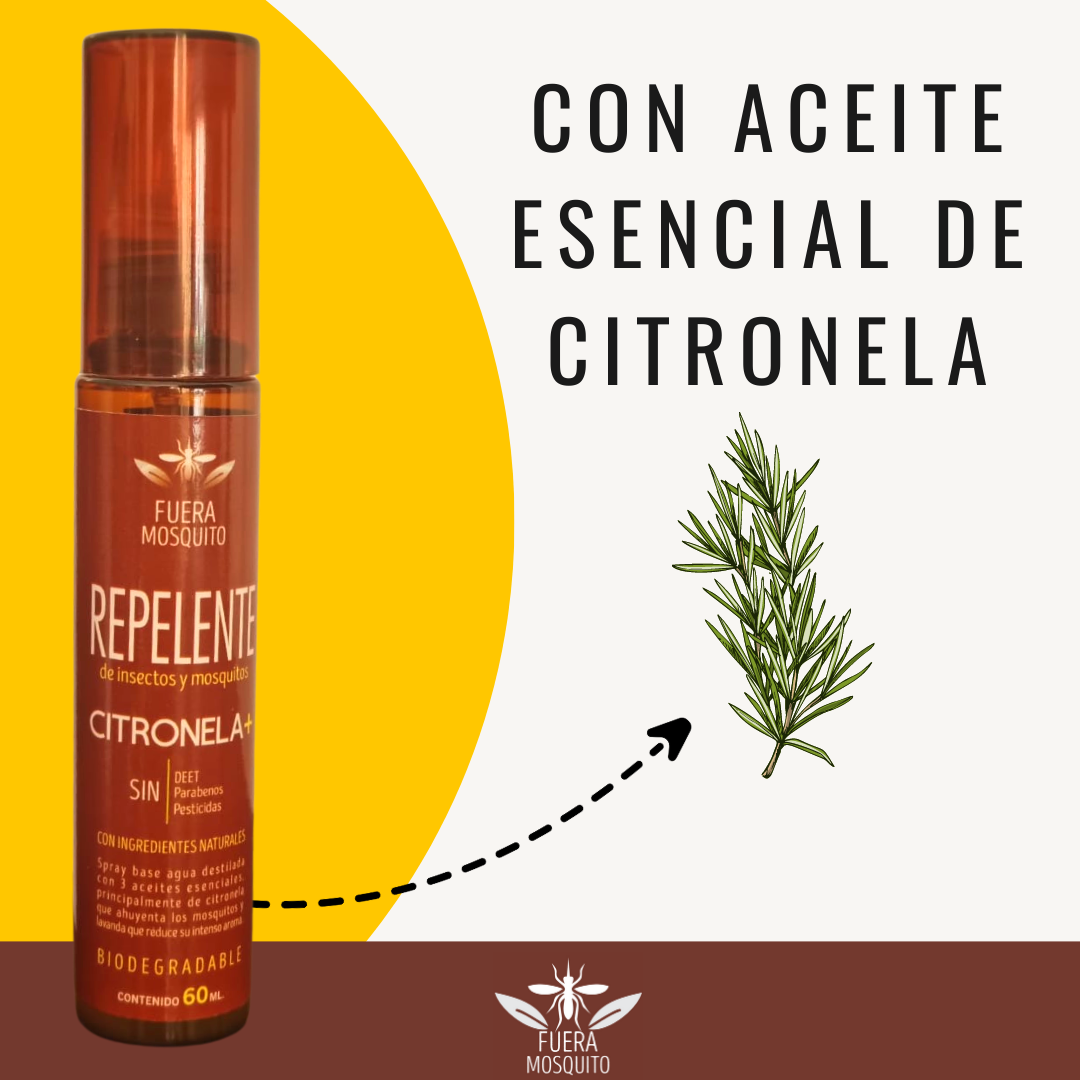 Repelente de insectos para toda la familia 60 ml