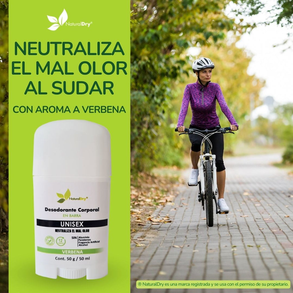 Desodorante natural en barra - unisex - verbena