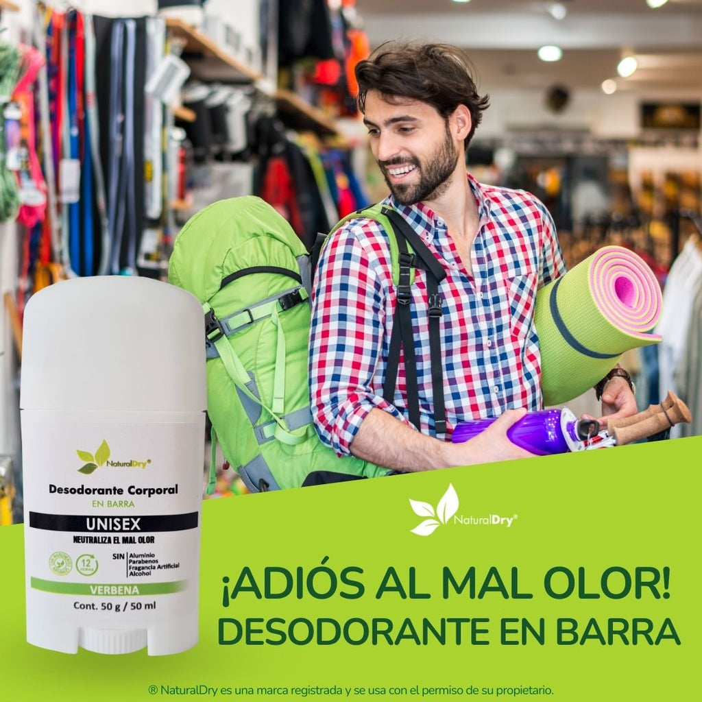 Desodorante natural en barra - unisex - verbena