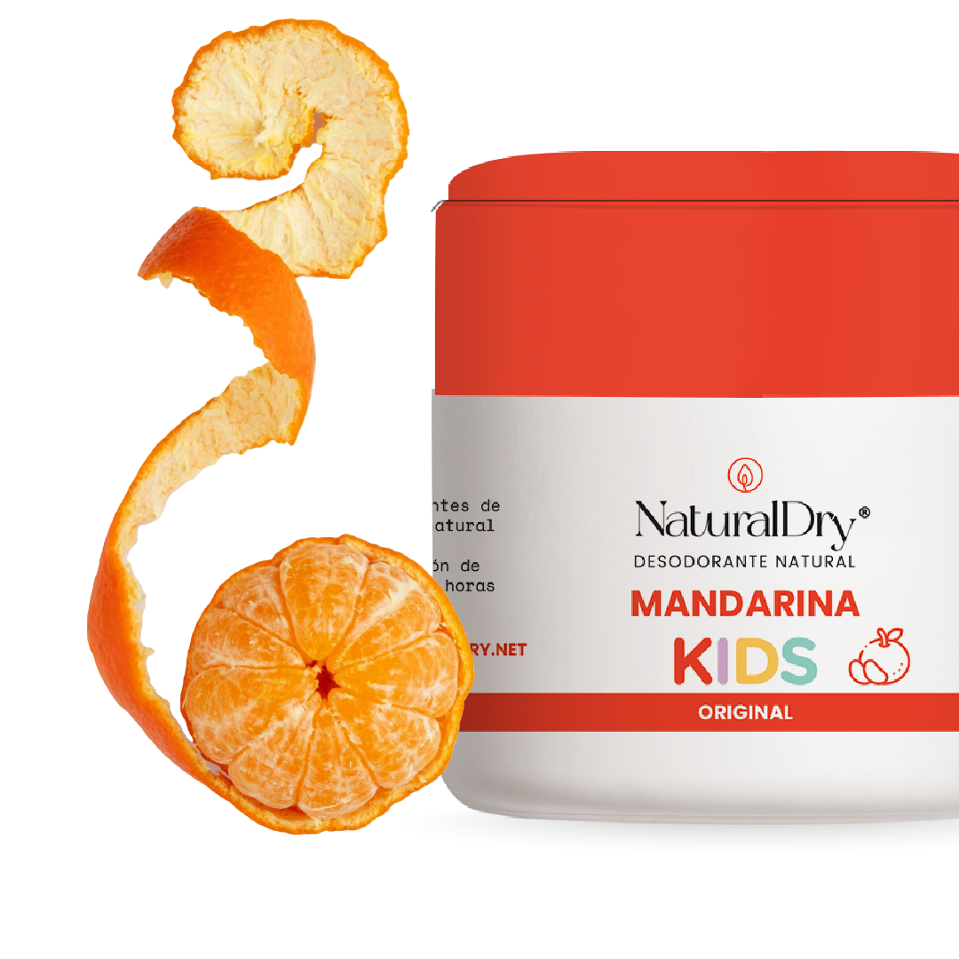 Desodorante natural en crema - kids - mandarina