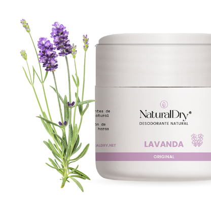 Desodorante natural en crema - mujer - lavanda