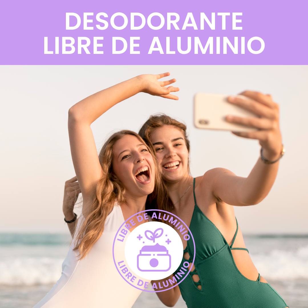 Desodorante natural en crema - mujer - palo de rosa
