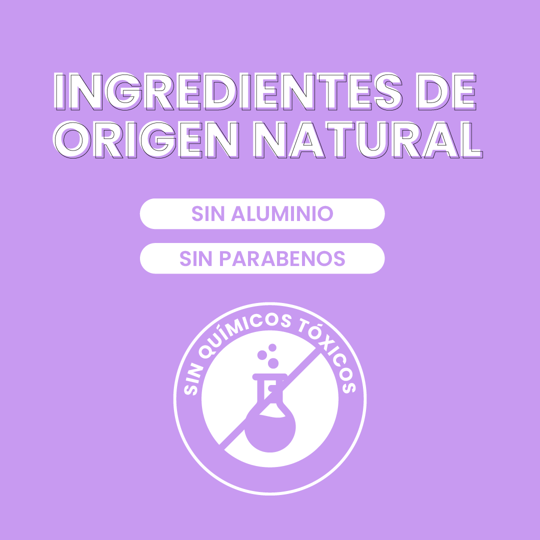 Desodorante natural en crema - mujer - palo de rosa