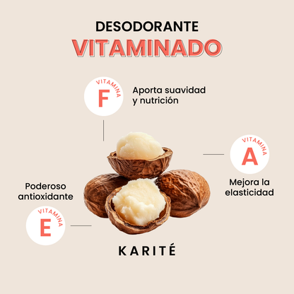 Desodorante natural en crema - kids - naranja -  SIN BICARBONATO de sodio
