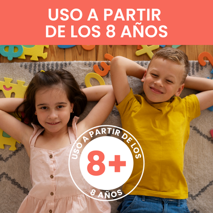 Desodorante natural corporal en barra - niños piel sensible - naranja