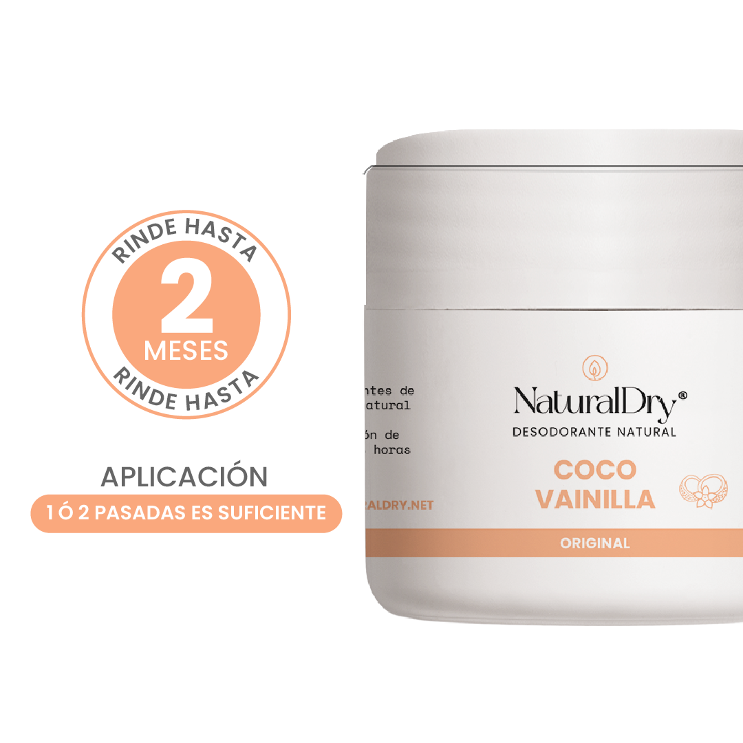 Desodorante natural NaturalDry en crema - Coco-Vainilla