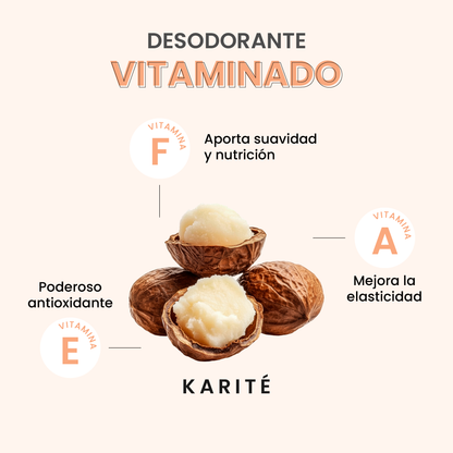 Desodorante natural NaturalDry en barra - Coco-Vainilla