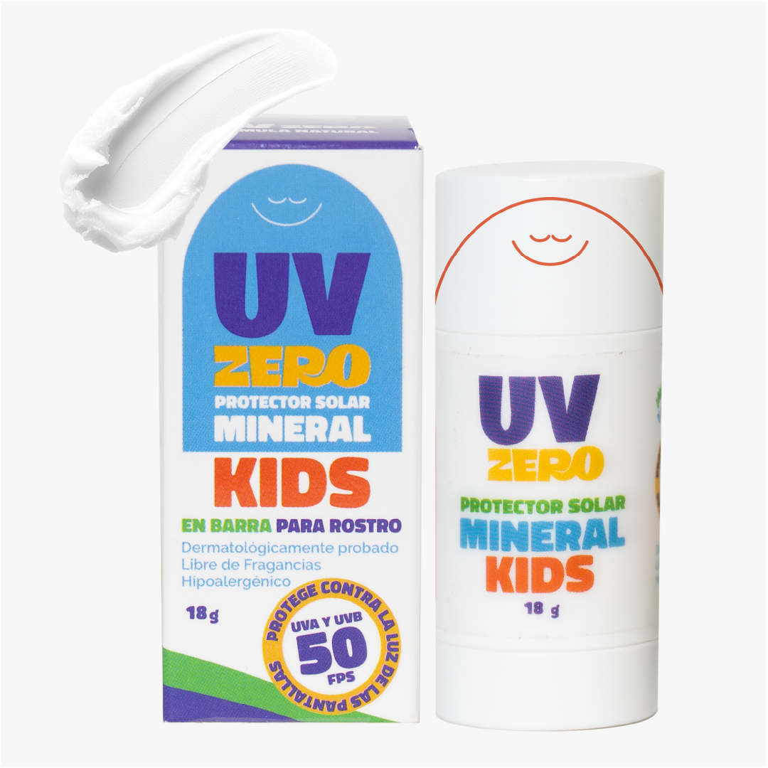 UV Zero - Bloqueador Solar Mineral en Barra para Niños | FPS 50