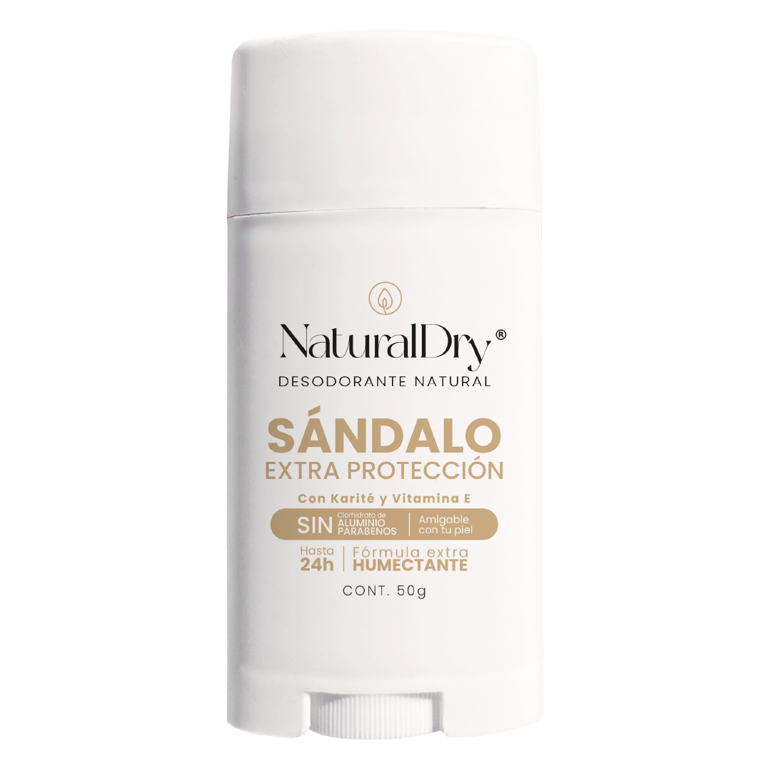 Desodorante Natural en Barra - Sándalo - Extra Protección
