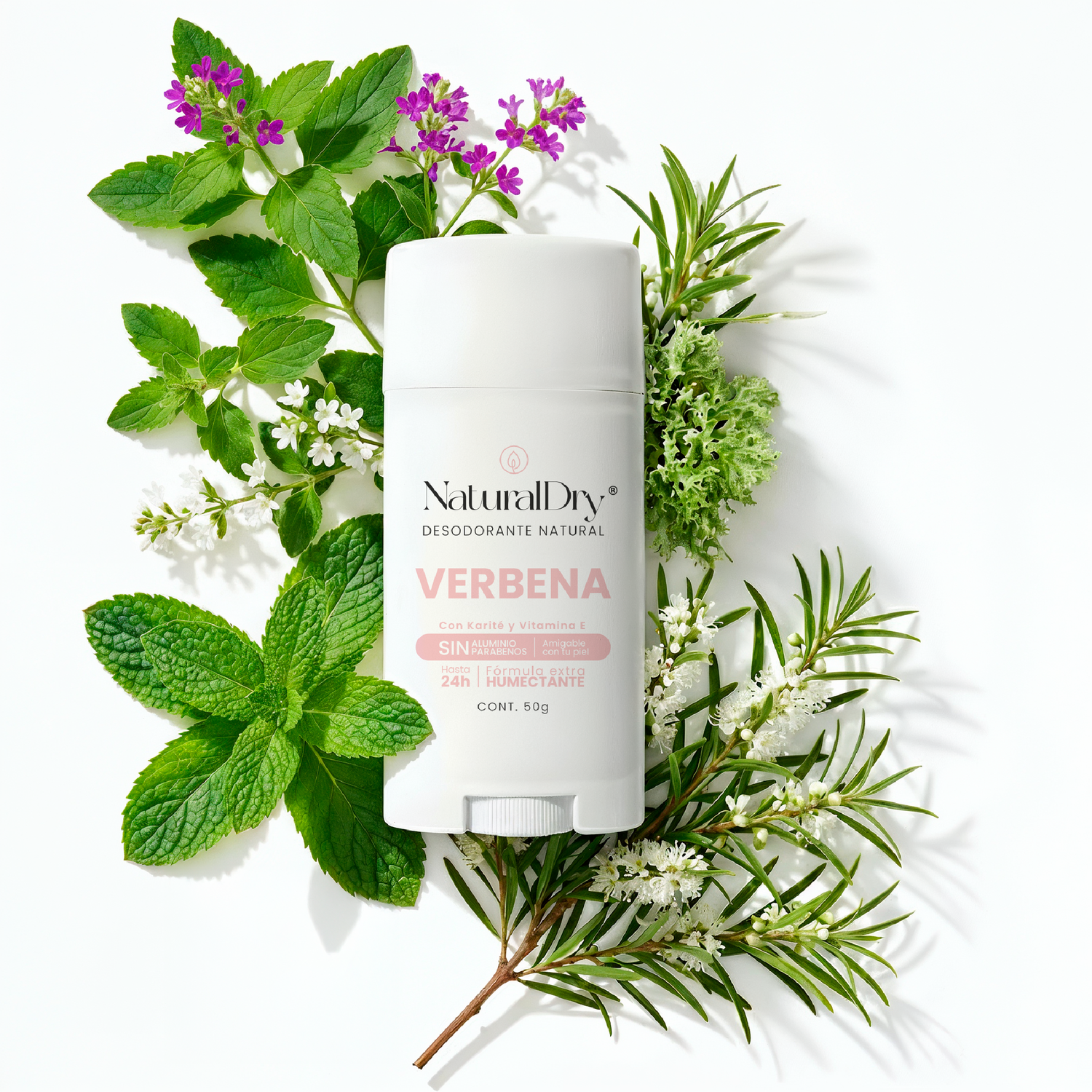 Desodorante natural en barra - unisex - verbena