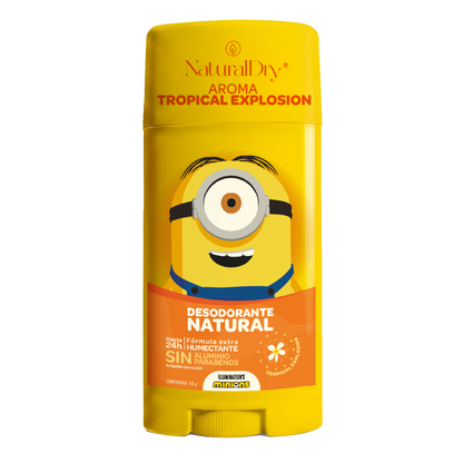 Desodorante Natural - Minions - Tropical Explosion - Piel Sensible