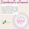KIT 4 - 1 Desodorante  crema lavanda  + 1 Desodorante crema  palo de rosa +1 desodorante barra lavanda + 1 desodorante barra palo de rosa