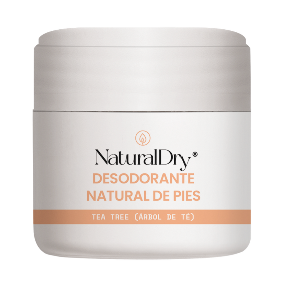 Desodorante natural para pies en crema - tea trea