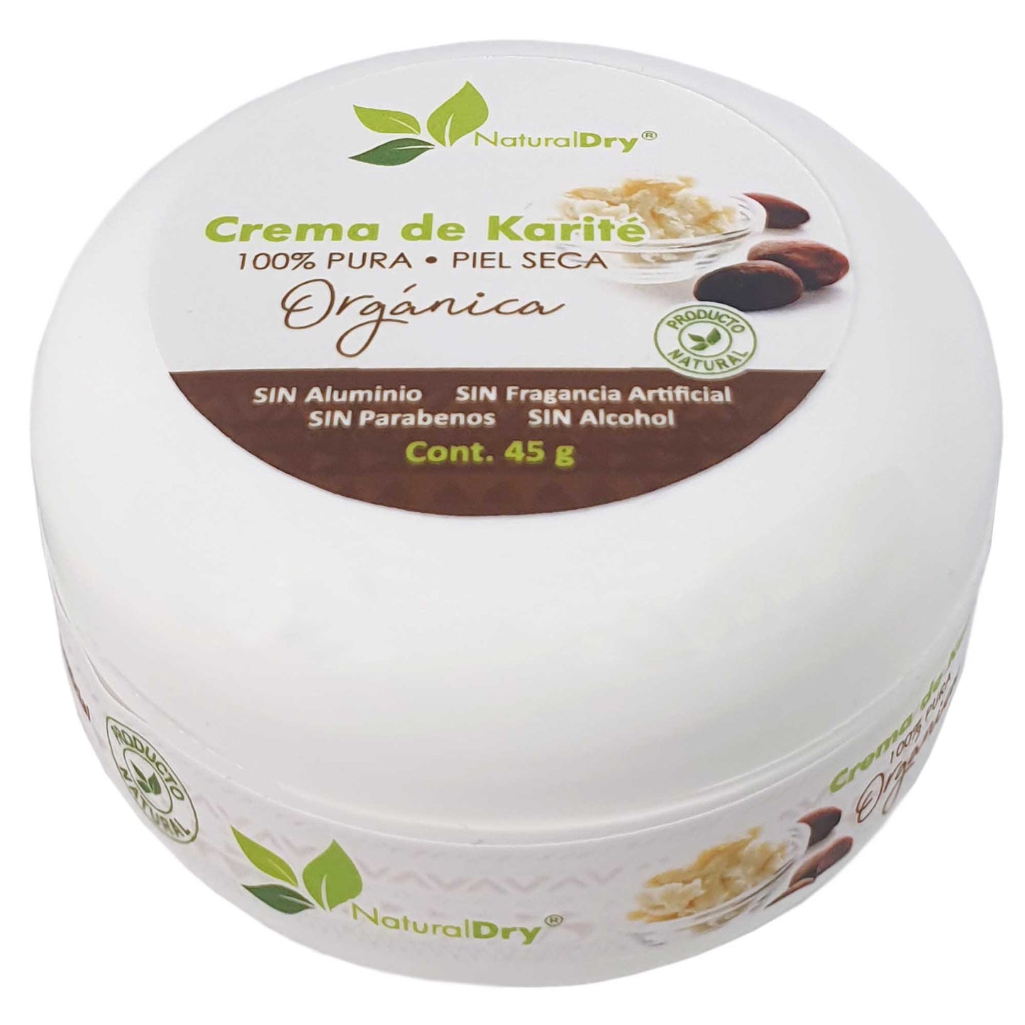 Manteca de Karité Orgánica -crema vegana – NaturalDry®