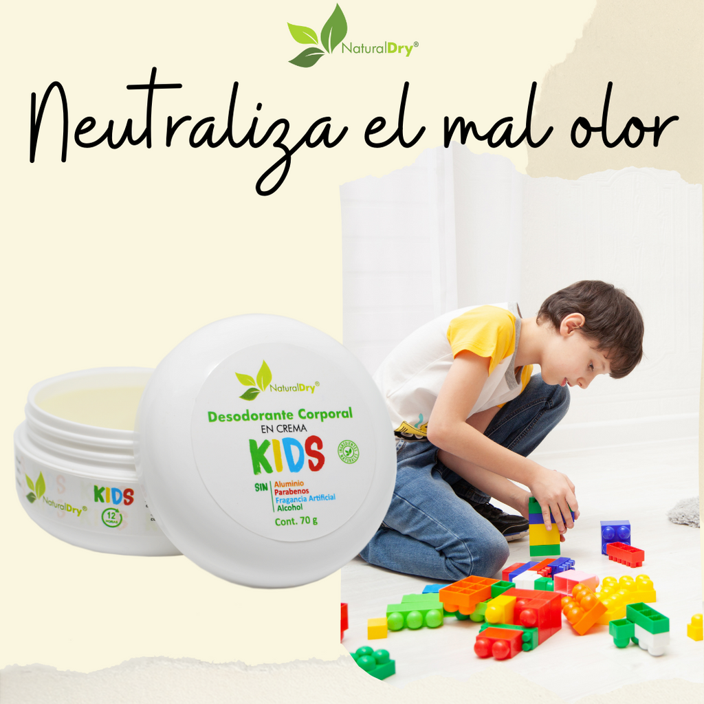 Desodorante natural en crema - kids - mandarina