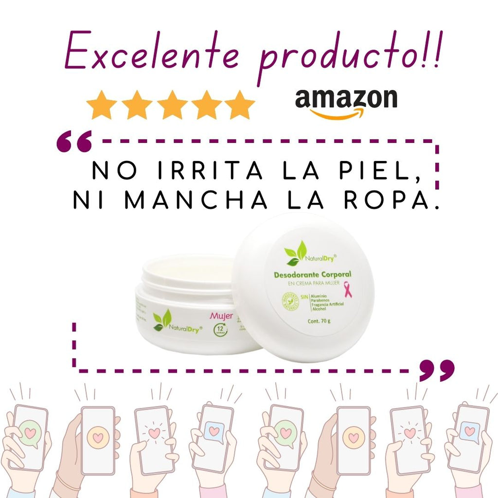 Kit 2 - Desodorante Natural en crema con 2 aplicadores - lavanda - mujer