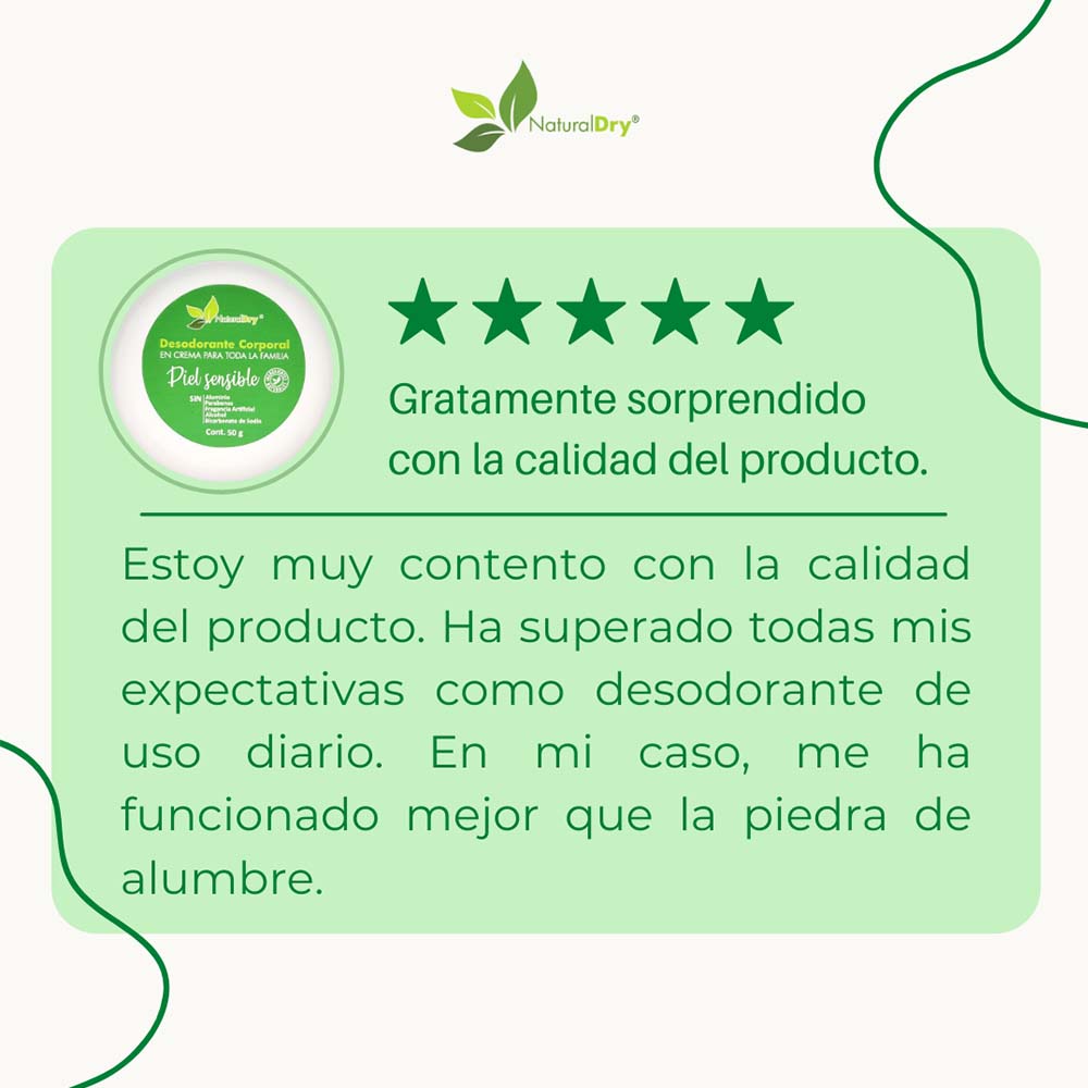 Desodorante natural en crema - limón - sin bicarbonato de sodio